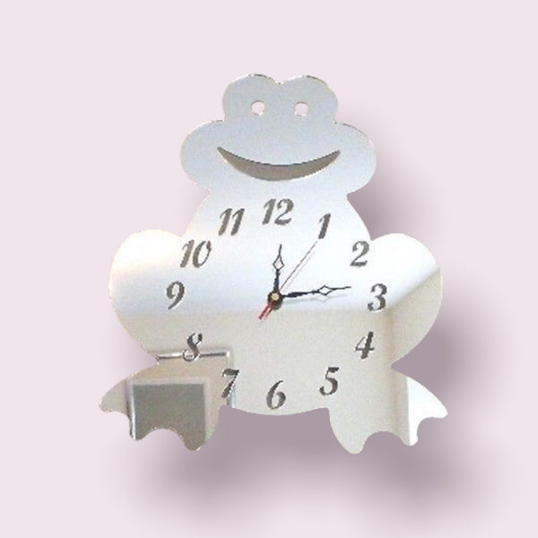 Frog Shaped Clocks - Many Colour Choices