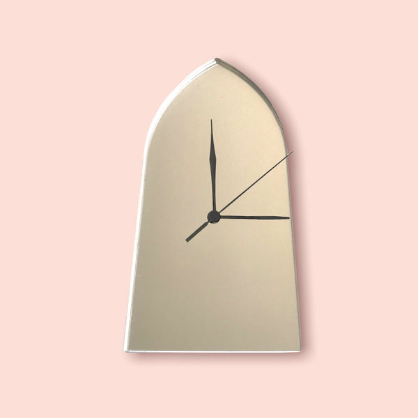 Gothic Arched Shaped Clocks - Many Colour Choices