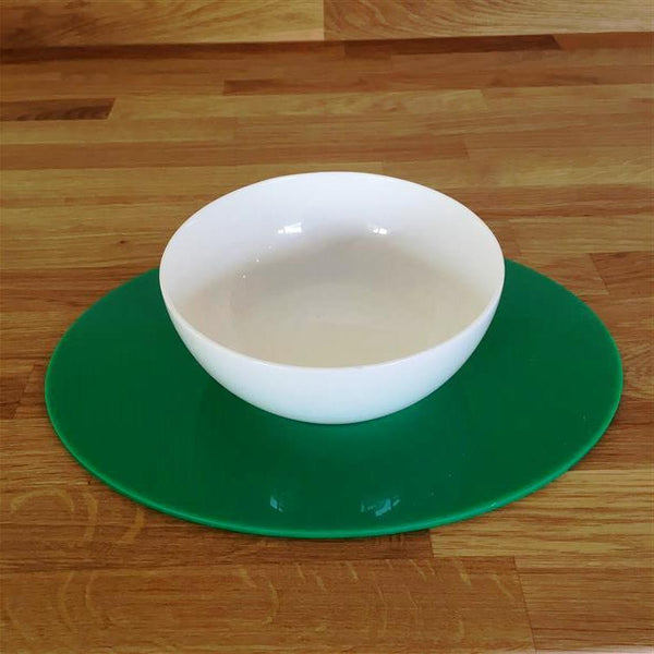 Oval Placemat Set - Green