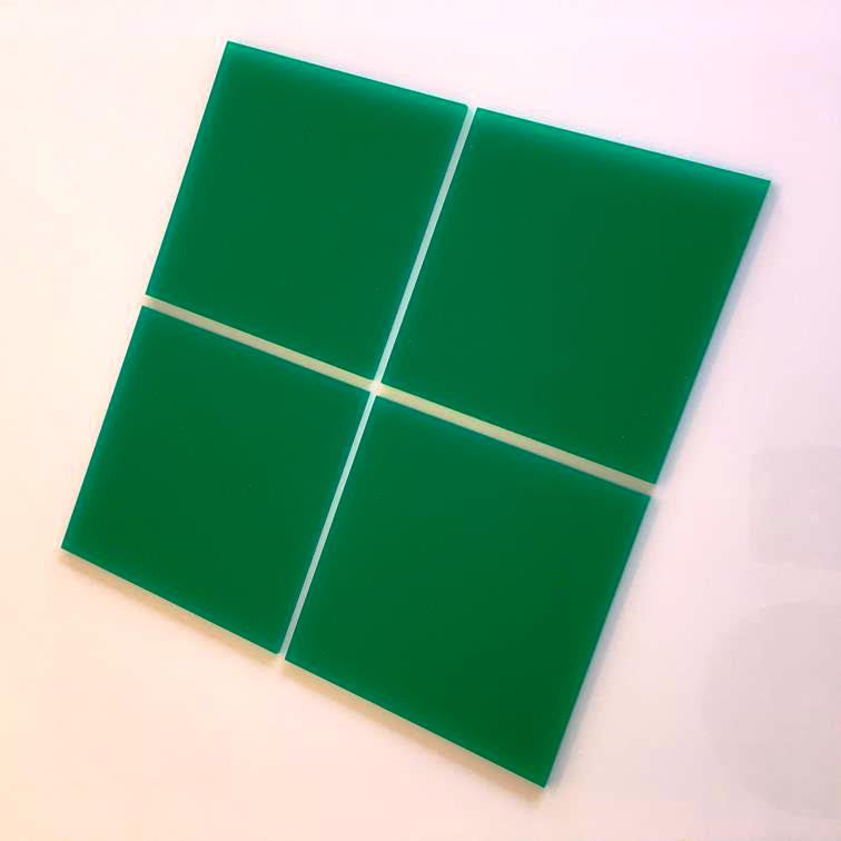 Square Tiles - Green