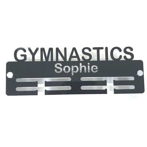 Personalised "Gymnastics" Medal Hanger