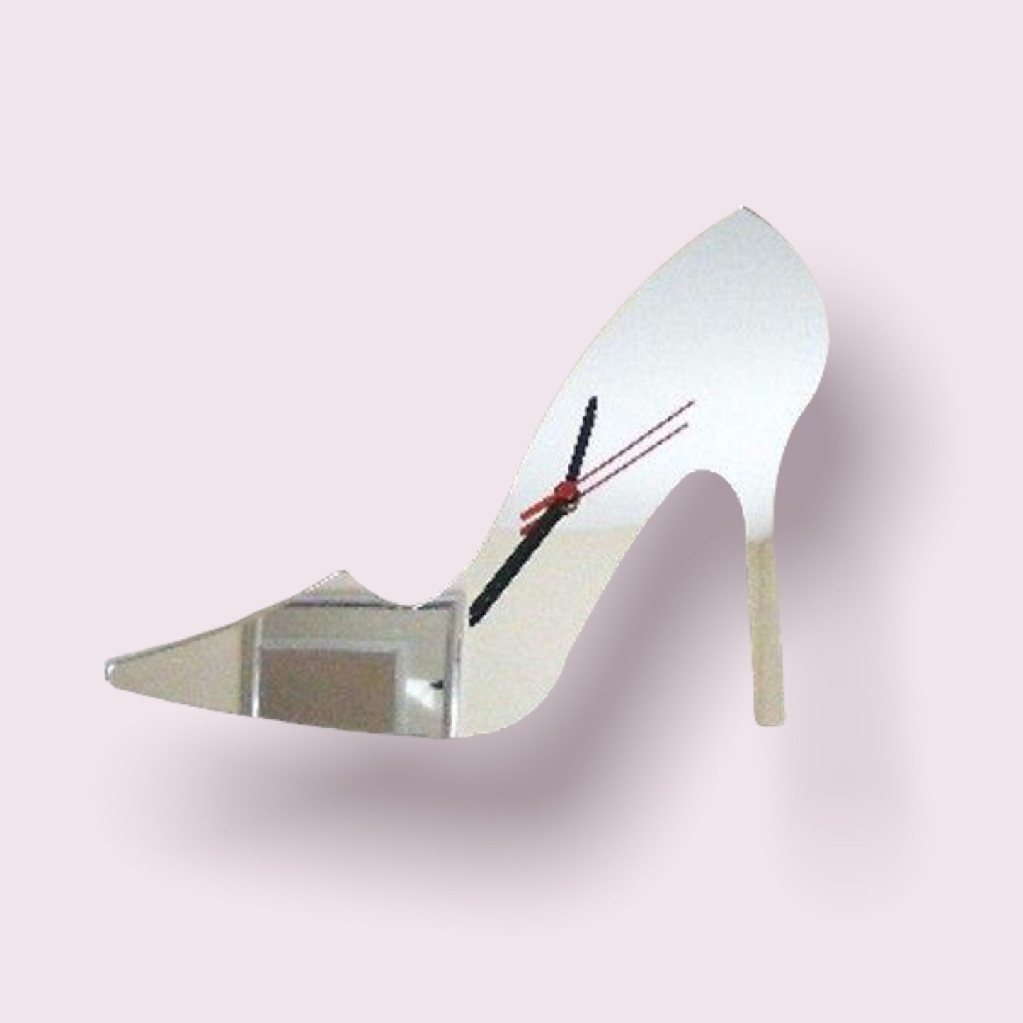 High Heel Shoe Shaped Clocks - Many Colour Choices