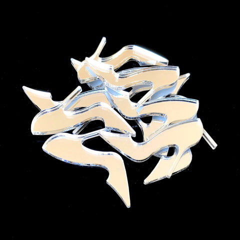 High Heel Crafting Sets Mirrored Small