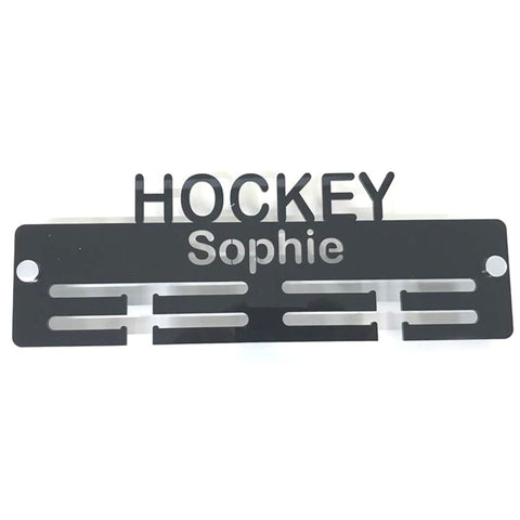Personalised "Hockey" Medal Hanger