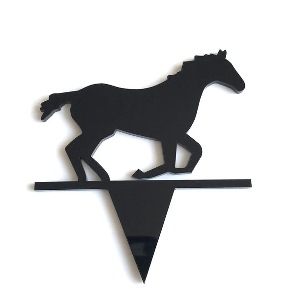 Trotting Horse Cake Toppers