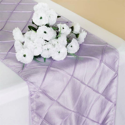 Lavender Pintuck Table Runners