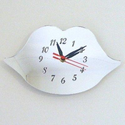 Lips Shaped Clocks - Many Colour Choices