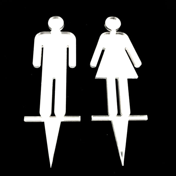 Male & Female Cake Toppers