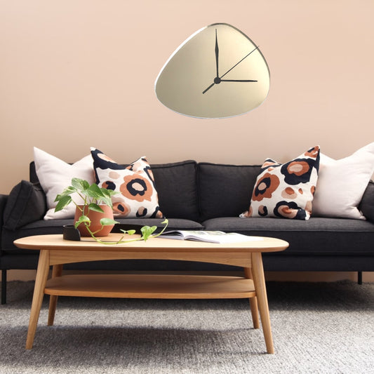 Pebble Shaped Clocks - Many Colour Choices