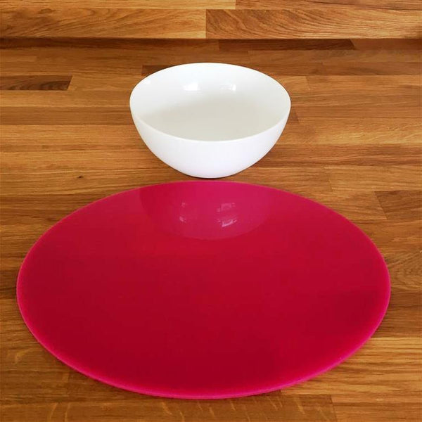 Oval Placemat Set - Pink