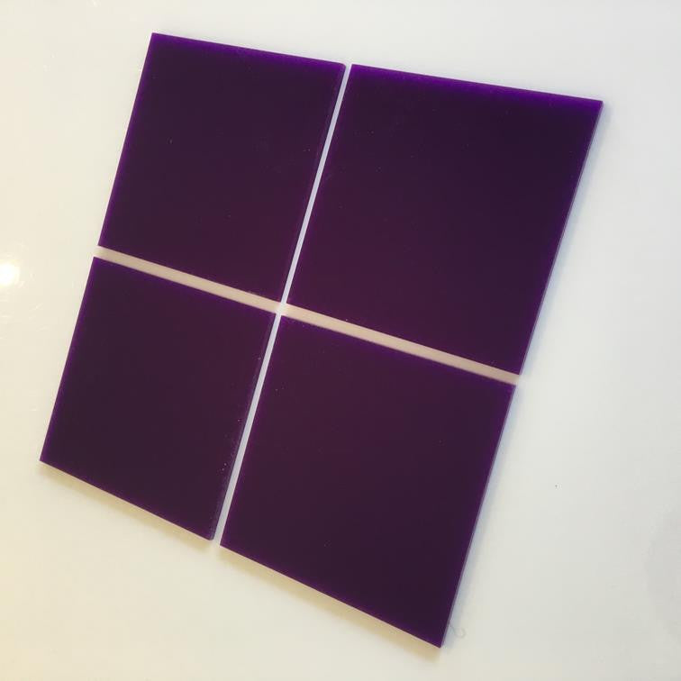 Square Tiles - Purple