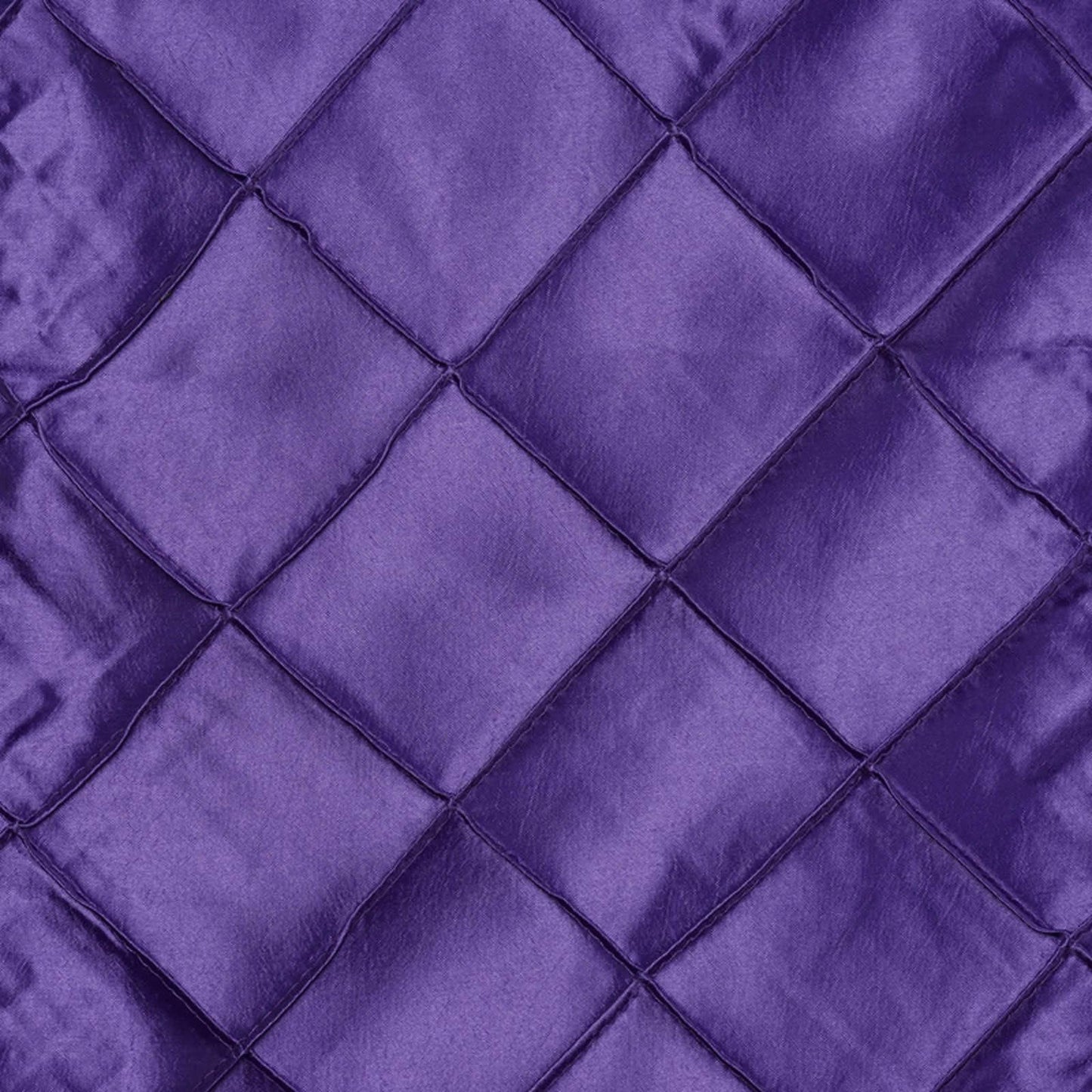 Purple Pintuck Table Runners