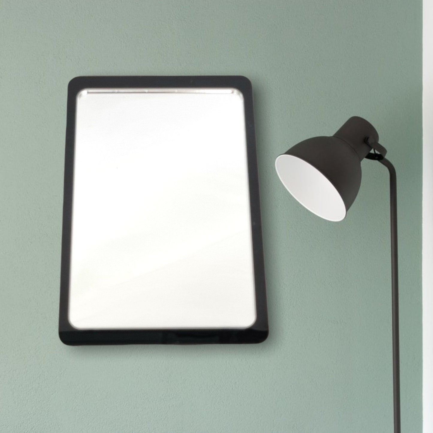 Rounded Corner Rectangle Mirror Acrylic Frame