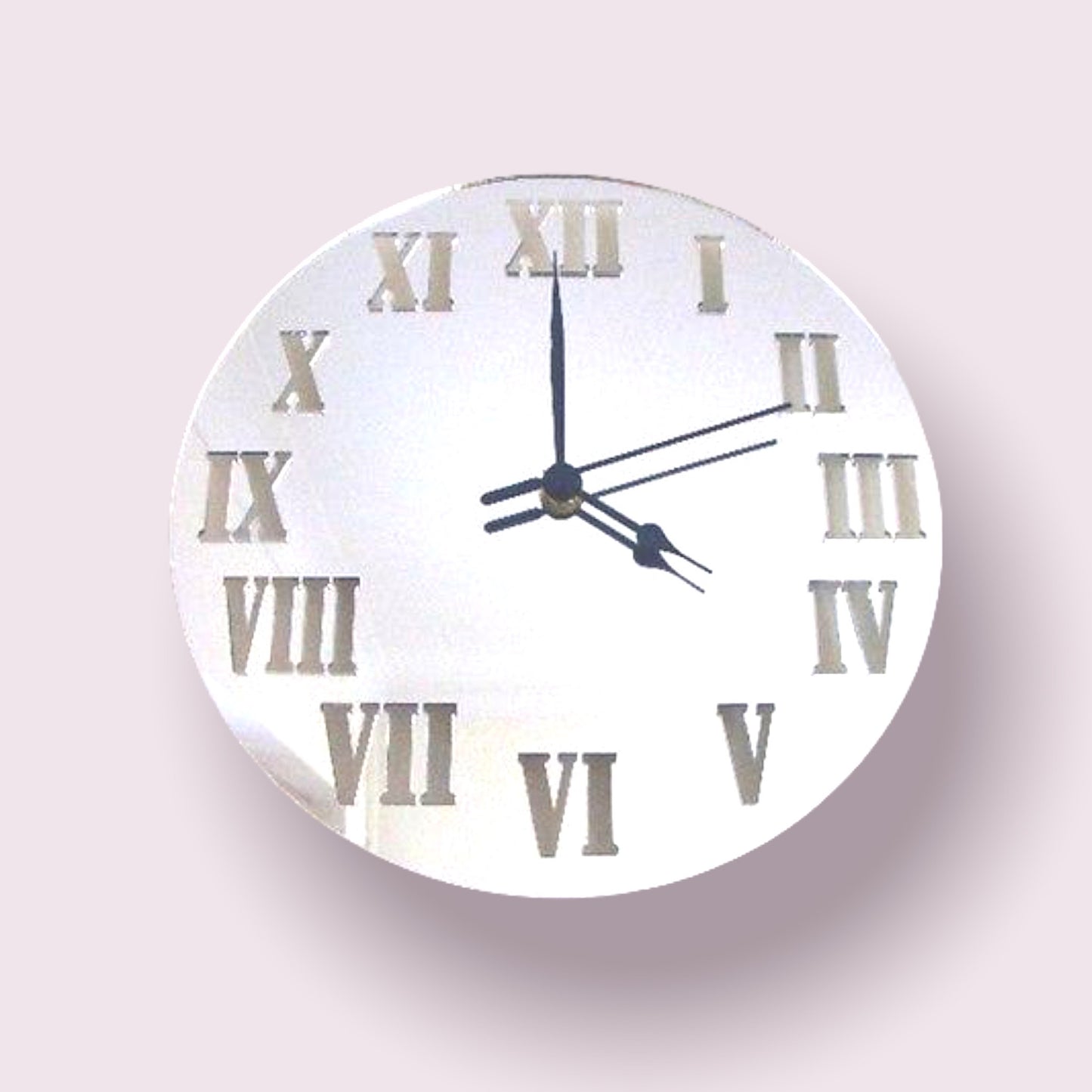 Roman Numerals Round Shaped Clocks - Many Colour Choices