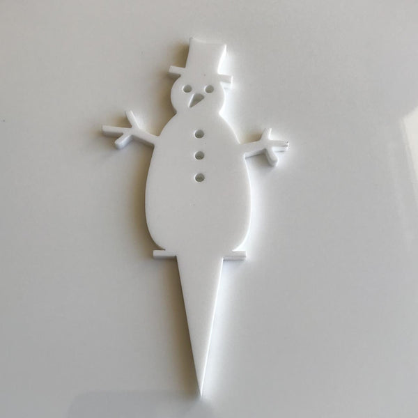 Snowman Cake Toppers