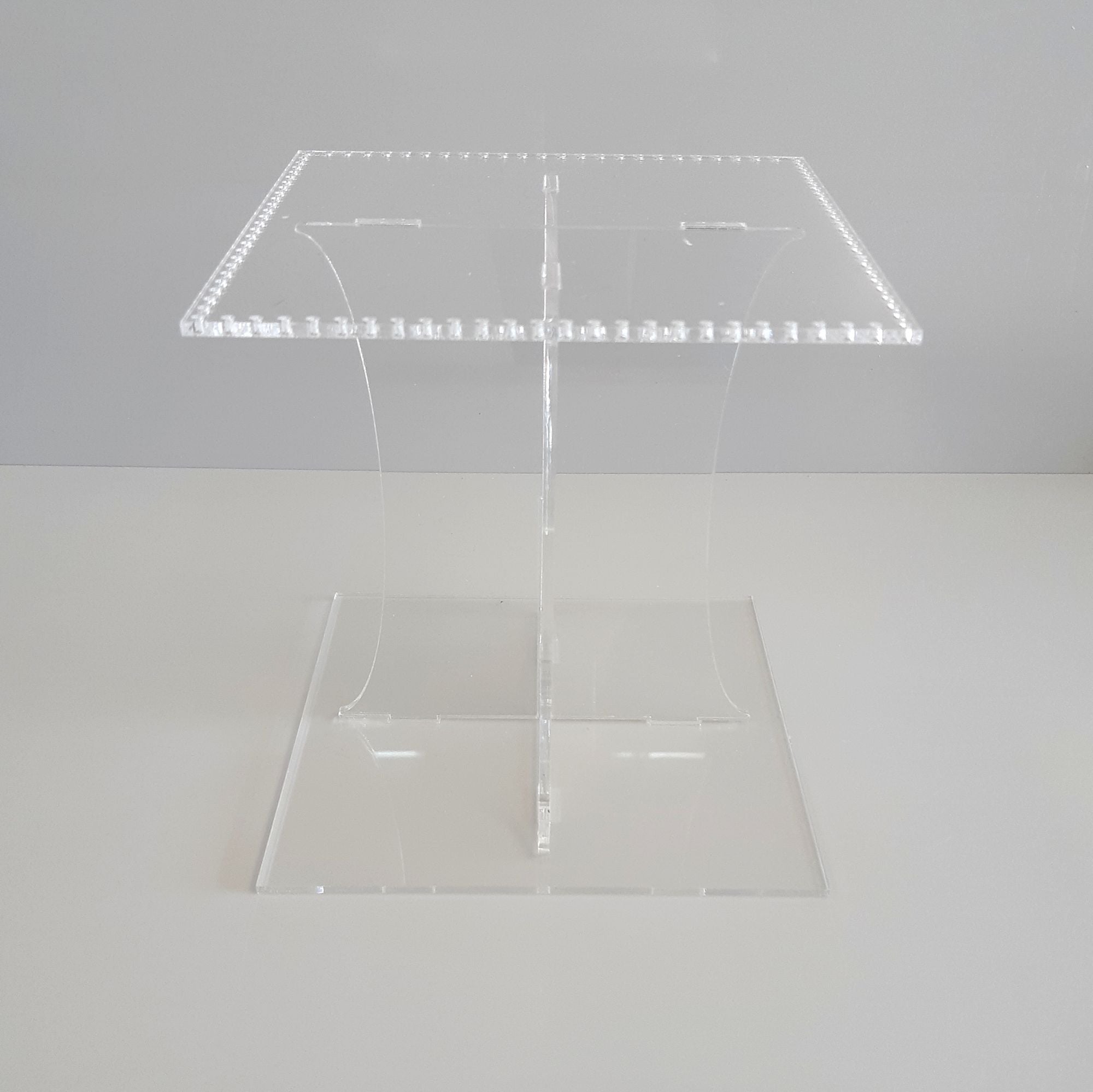 10 x 4 inch FILL-A-TIER acrylic display tier separator frm only £26.77