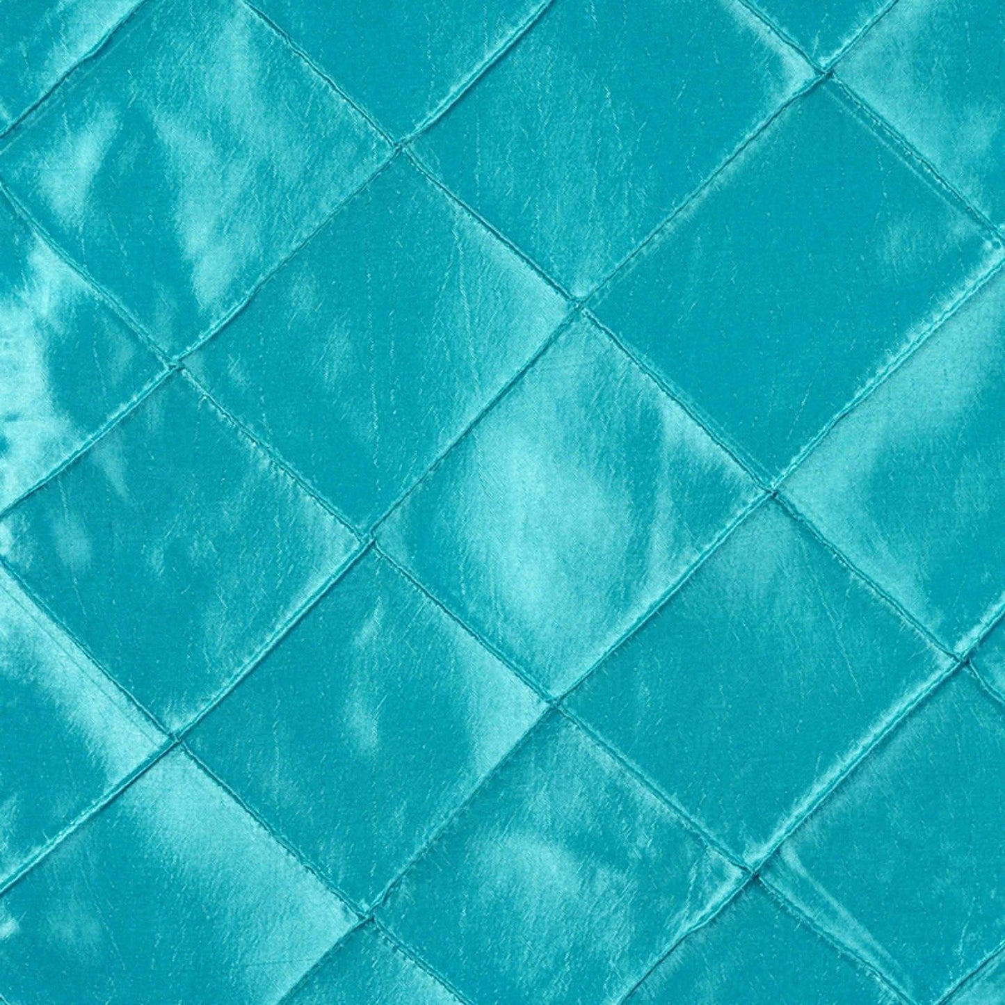 Turquoise Blue Pintuck Table Runners