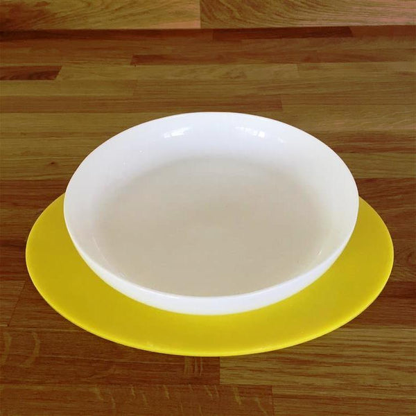 Oval Placemat Set - Yellow