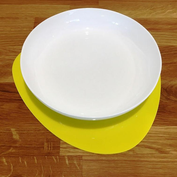 Pebble Shaped Placemat Set - Yellow